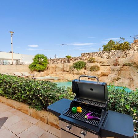 Villa & Pool Apartments In Mellieha Bay Екстер'єр фото